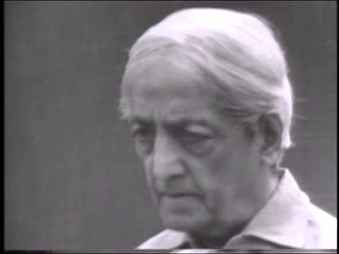 What is the right way to earn a living? | J. Krishnamurti