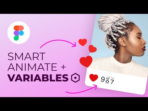How To Create Like Button Animation Using Local Variables in Figma | Beginner Tutorial