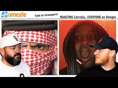 MaskedArab ROASTING Literally... EVERYONE on Omegle REACTION!! | OFFICE BLOKES REACT!!