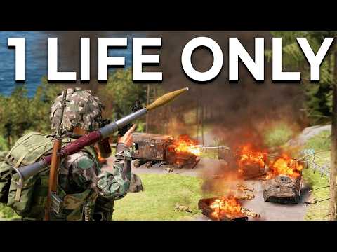 I Tried To Survive an Entire WAR (1 Life Only)