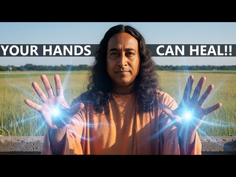 THE DIVINE LIGHT IN YOUR HANDS — HEAL LIKE GOD HEALS THE SICK - PARAMAHANSA YOGANANDA
