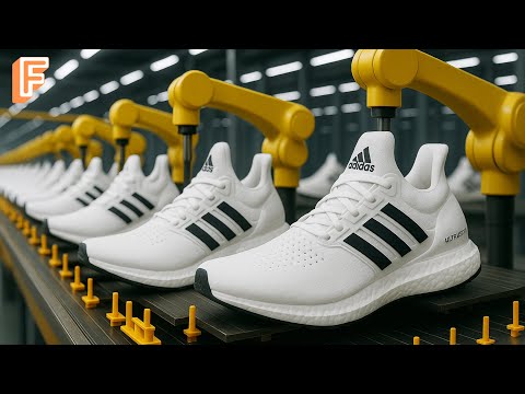 How Millions of Adidas Shoes Are Made In Massive Production Line