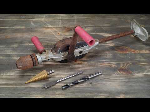 Restoration of the 1960s hand drill