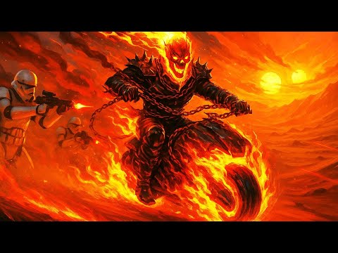 What If Ghost Rider Arrived In Star Wars?