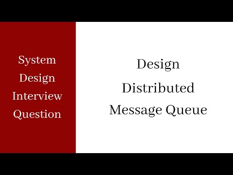 System Design Interview - Distributed Message Queue