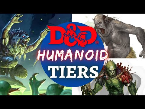 D&D MONSTER RANKINGS - HUMANOIDS (pt. 1)