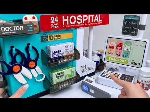 [🐰toy asmr🐰] Doctor Medical Cash Register PlaySet ASMR Satisfying with Unboxing | Review Toys