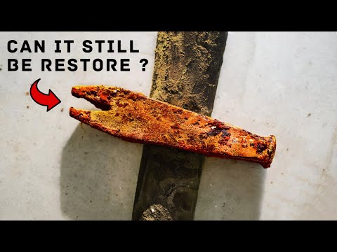 Restoration 300 Years Old Hand Forged Hammer - Rare Hammer Rescue