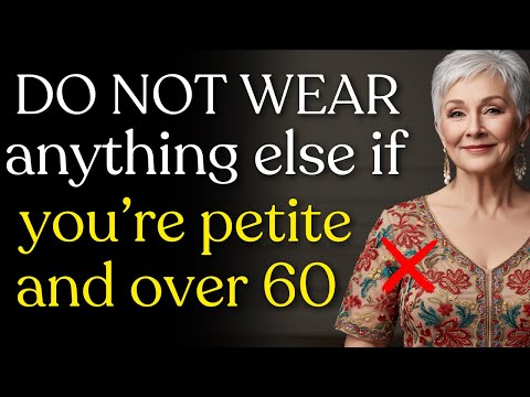 These are the 9 pieces that BEST ENHANCE Petite Women Over 60