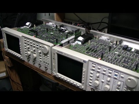 #36 - Enabling FFT option in Tektronix TDS 540A oscilloscope