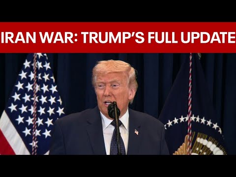 FULL: President Trump addresses Iran war-Operation Epic Fury