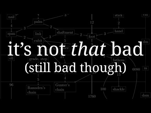 a defense of the imperial measurement system