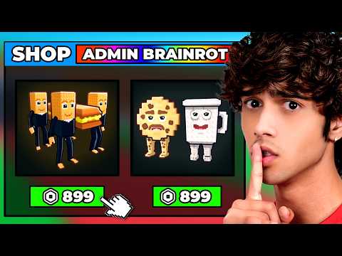 I Used the OWNER SHOP in Steal a Brainrot…