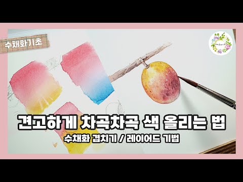 This technique is used unconditionally for detailed watercolor painting!!