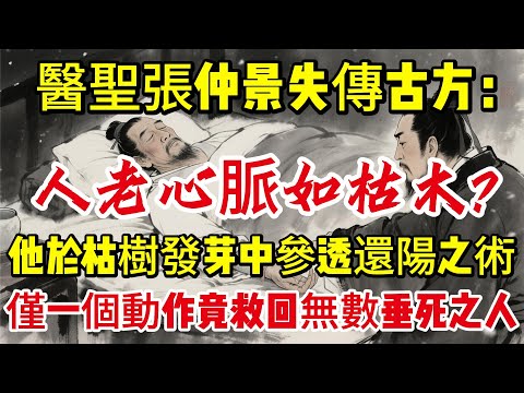醫聖張仲景失傳古方：人老心脈如枯木？他於枯樹發芽中參透“還陽”之術，僅一個動作竟救回無數垂死之人|養生|健康人生|老年健康|打坐冥想|道家|佛教 |修心修行|禪悟人生 |南無阿彌陀佛|談佛道安