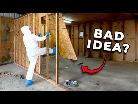 It's worse than I thought... Demolishing My Old Shop