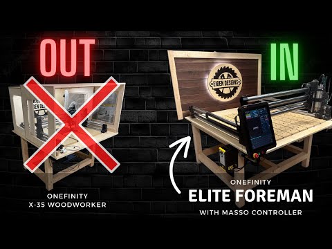 OneFinity Elite Foreman CNC |  Table Build, Setup, and Walk Through