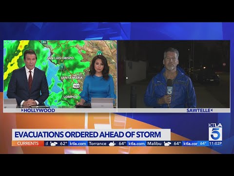 Evacuations ordered as storm rolls into Southland