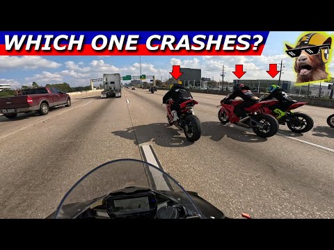 Ducati Crash! Rider Goes Down Hard On Group Ride!