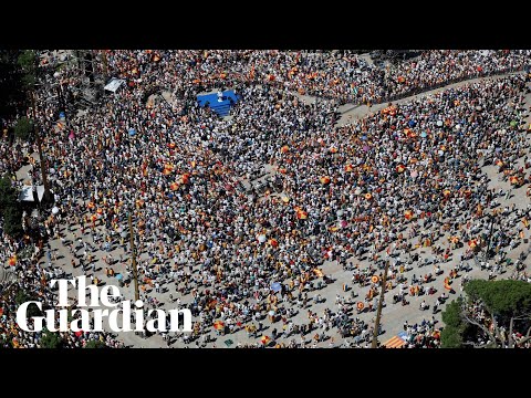 Tens of thousands protest in Madrid against Pedro Sánchez's government