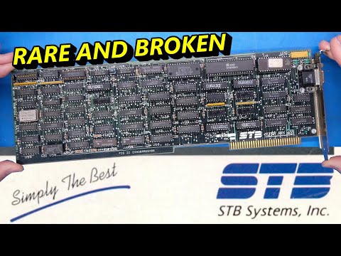 Fixing a rare and broken high-res video card (STB Super Res 400)