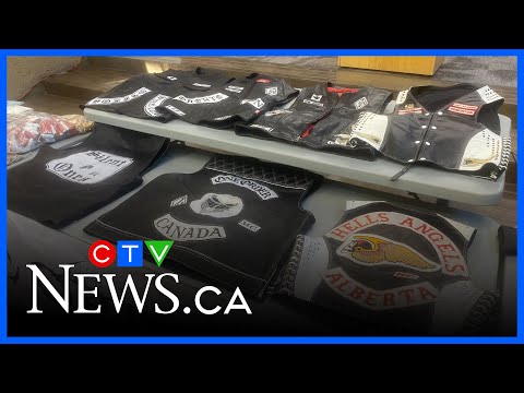 Full news conference: Motorcycle gang members arrested in Edmonton after large weapons bust