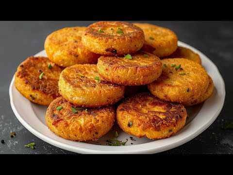 Kartoffeln mit Eiern sind besser als Pizza! Einfache Snacks, in 10 Minuten selbstgemacht! ❤️