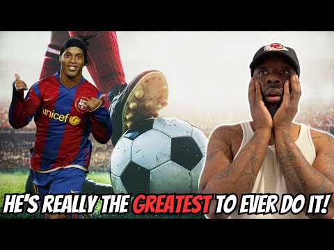 HE'S A LEGEND!! Ronaldinho Football's Greatest Entertainment(REACTION)