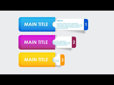 PowerPoint Animated slide with three options | Corporate Presentation