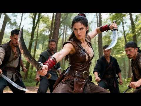 The village girl turned out to be a kung fu master; none of the four assassins could defeat her.