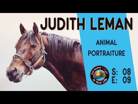 Oil painting techniques and how to paint horses with Judith A Leman I Colour In Your Life