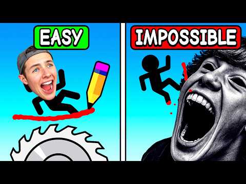 DRAWING to Save STICKMAN LIVES (Dangerous)