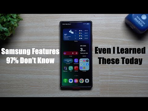 Samsung's Hidden Features Even I Learned Today - 97% of you Don't Know These