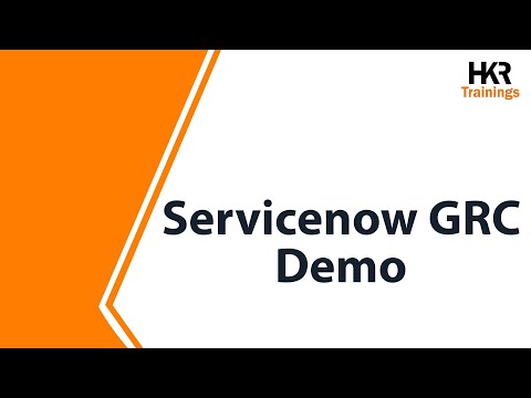 ServiceNow GRC Demo | ServiceNow GRC for Beginners | ServiceNow GRC Tutorial | ServiceNow - HKR