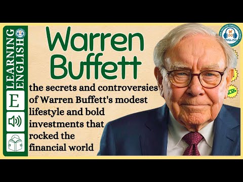 Improve your English  ⭐  Very Interesting Story - Level 3 -  Buffett | WooEnglish