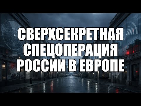 Russia's Secret Operation in Europe: Breaking Wi-Fi and Ruining Toilets | Kramarovsky