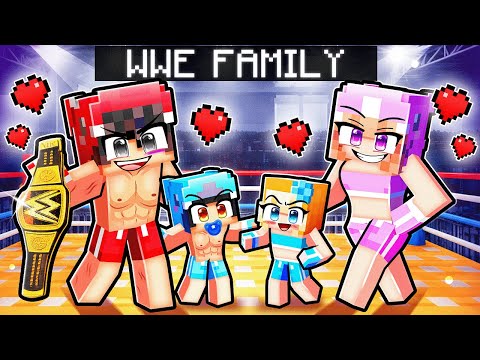 Baby Omz Adopted By WWE Family Sad Story In Minecraft!