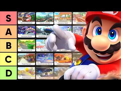 Ranking ALL 96 Tracks in Mario Kart 8 Deluxe! [Tier List]