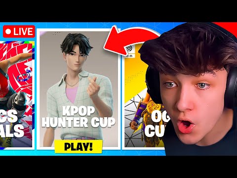 🔴LIVE! - SOLO TOURNAMENT in FORTNITE! (Free Skin Early!)