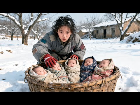 Abandoned in the snow, she adopted quintuplets and rose to become a revered divine doctor!