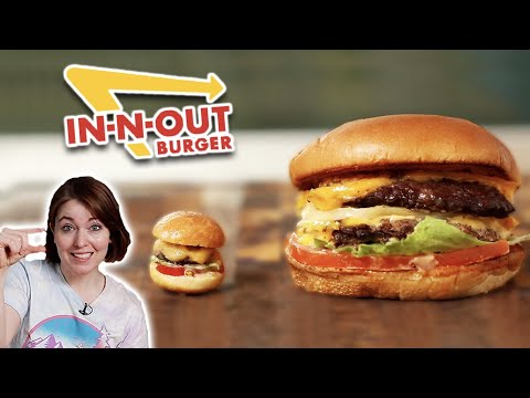 I Tried To Make Mini In-N-Out Burgers • Tasty