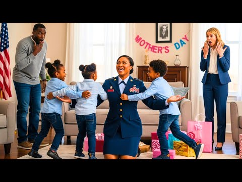 He Told His New Wife "The Kids Don't Have A Mom", But Their Mother Returned From Military Deployment