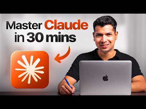 Full Claude Tutorial for Beginners - Become A Pro In Just 30 Minutes!