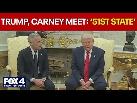 President Donald Trump meets with PM Mark Carney: Full