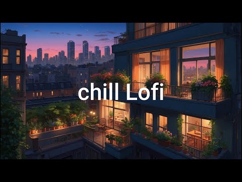 Peaceful Balcony Lofi 🍃 Chill Study Beats for Deep Focus