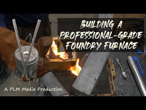 Building a professional-grade foundry furnace