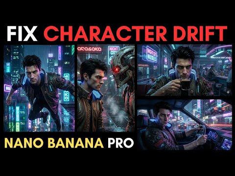 Character Drift FIXED! Nano Banana Pro Tutorial