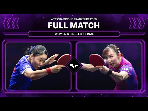 FULL MATCH | Miwa Harimoto vs Hina Hayata | WS Final | #WTTFrankfurt 2025