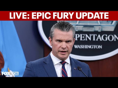 Live Iran War Update: Pete Hegseth on Operation Epic Fury