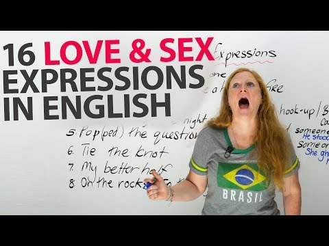 ♥ ♥ ♥ 16 Common English LOVE Expressions ♥ ♥ ♥